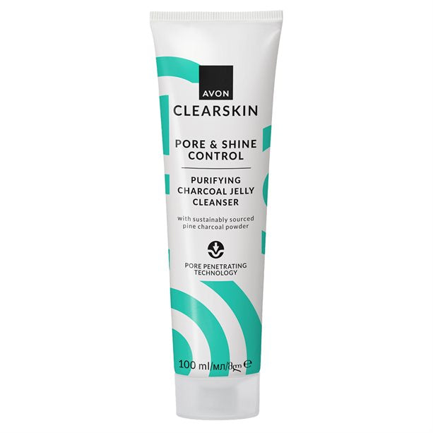 Clearskin Pore & Shine Control Purifying Charcoal Jelly Cleanser 100ml