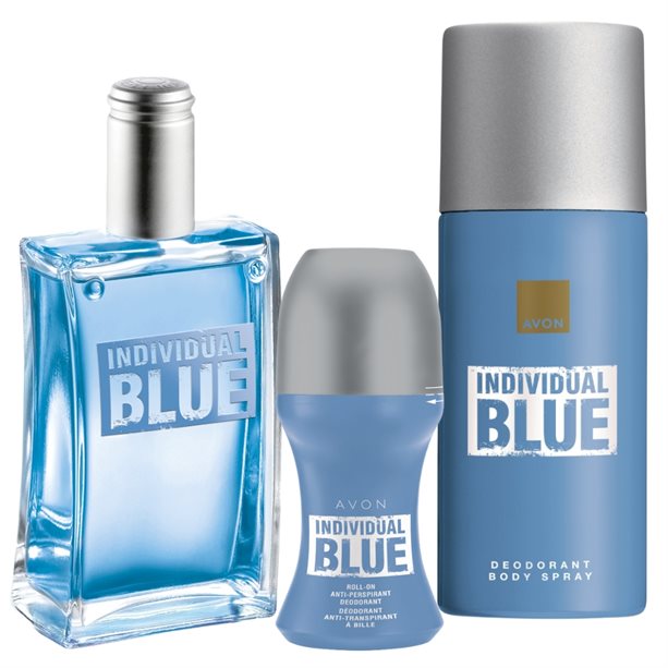 Individual Blue Eau de Toilette, Roll-On & Body Spray